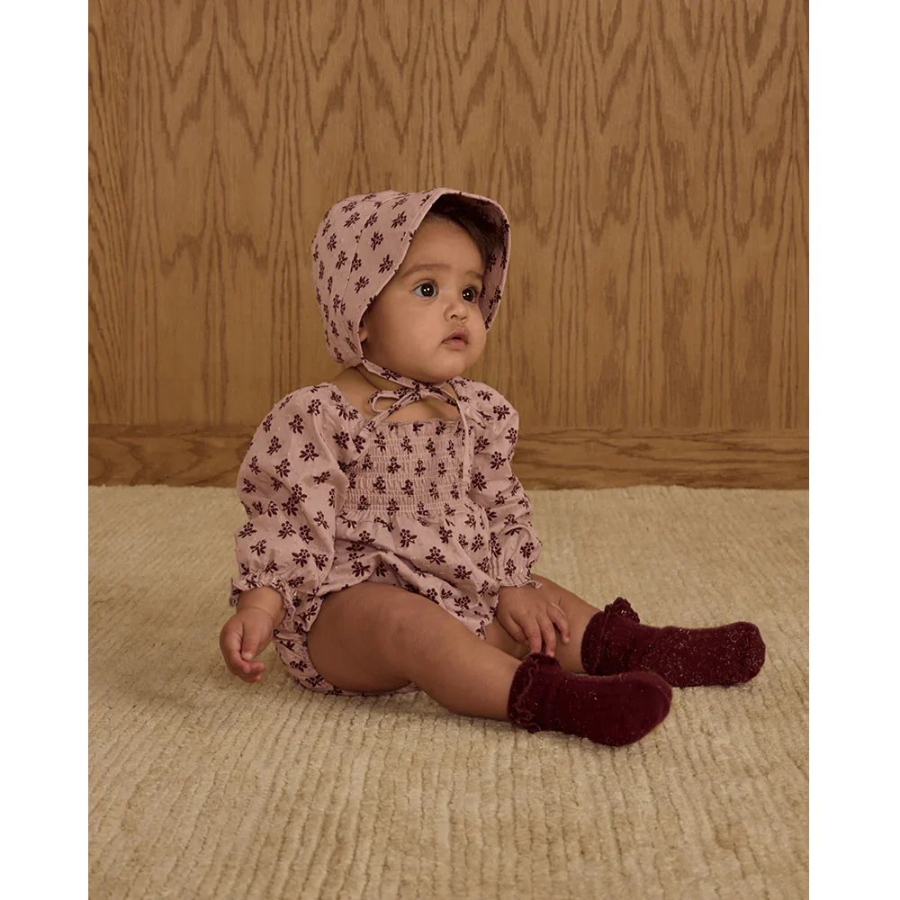 ADELAIDE ROMPER || BLUSH FLEUR - Image 2