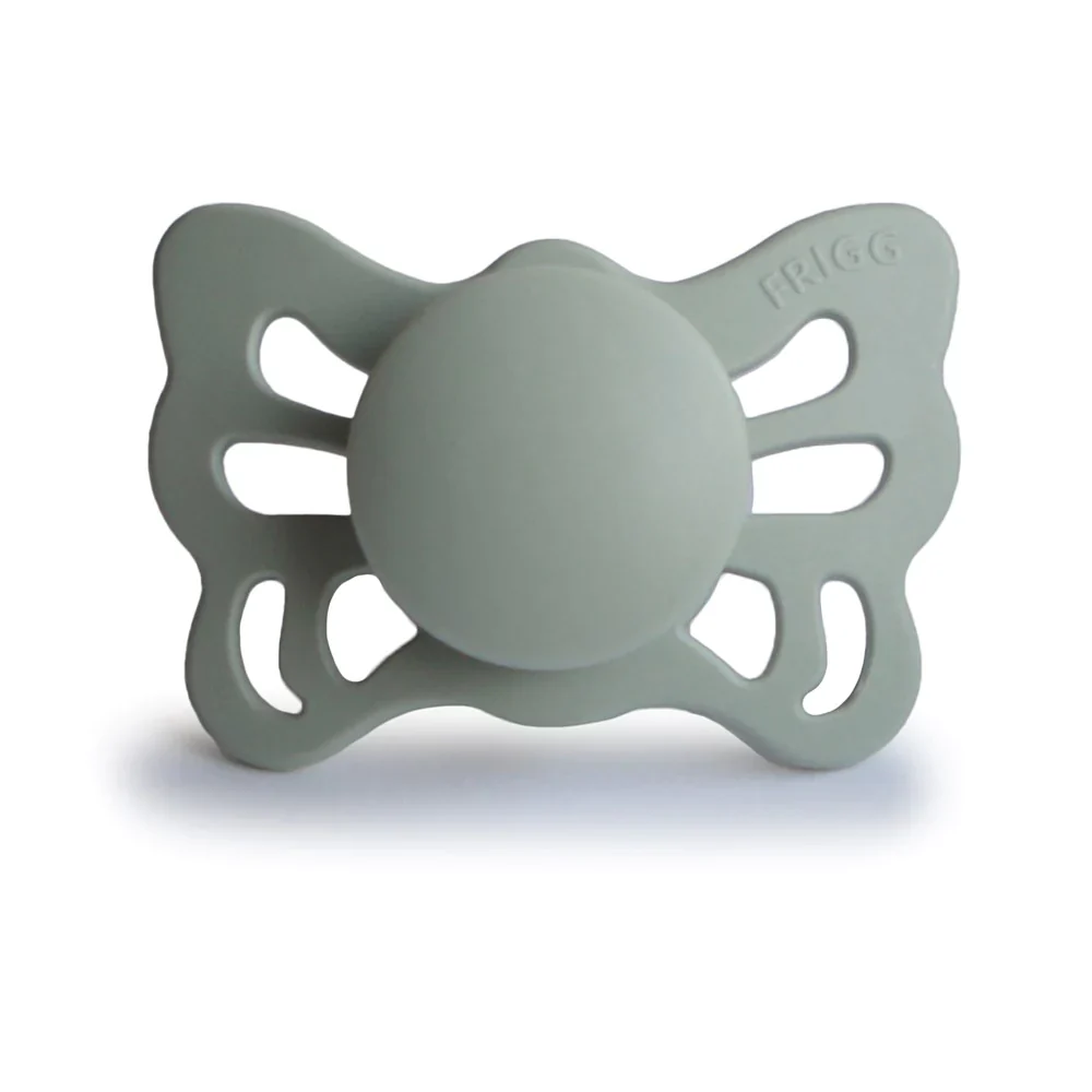 Anatomical Butterfly Silicone Pacifier - Sage - Image 2