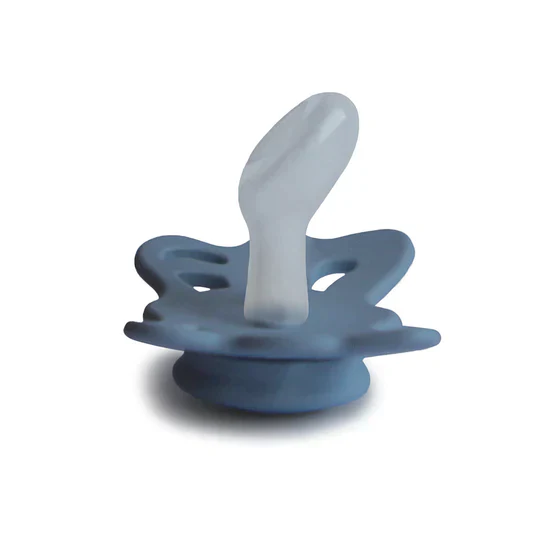 Anatomical Butterfly Silicone Pacifier - Slate - Image 3