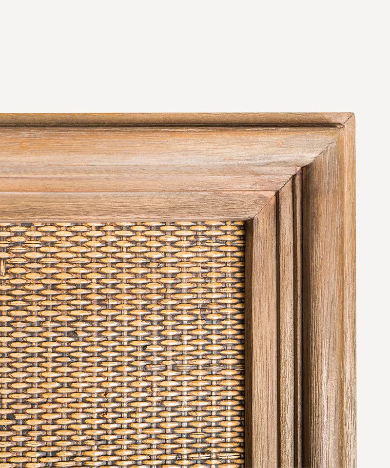 Ava Rattan Bedhead - Queen - Image 2