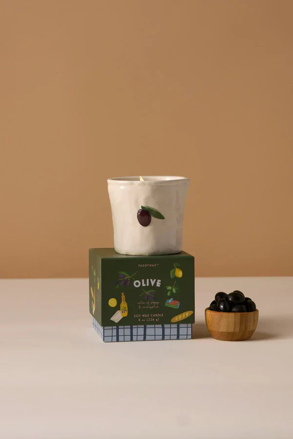 BISTRO CERAMIC CANDLE - FIG & OLIVE - Image 2