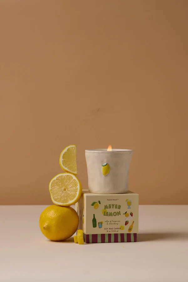 BISTRO CERAMIC CANDLE - MEYER LEMON - Image 2