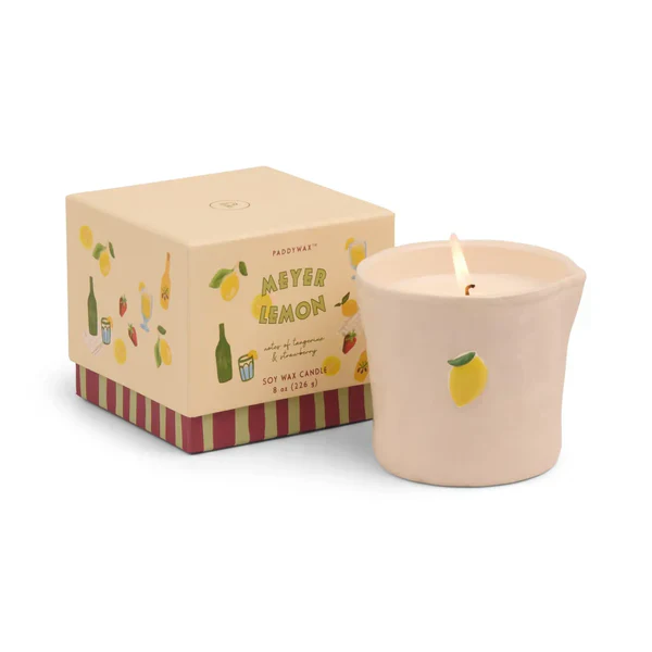 BISTRO CERAMIC CANDLE - MEYER LEMON - Image 3