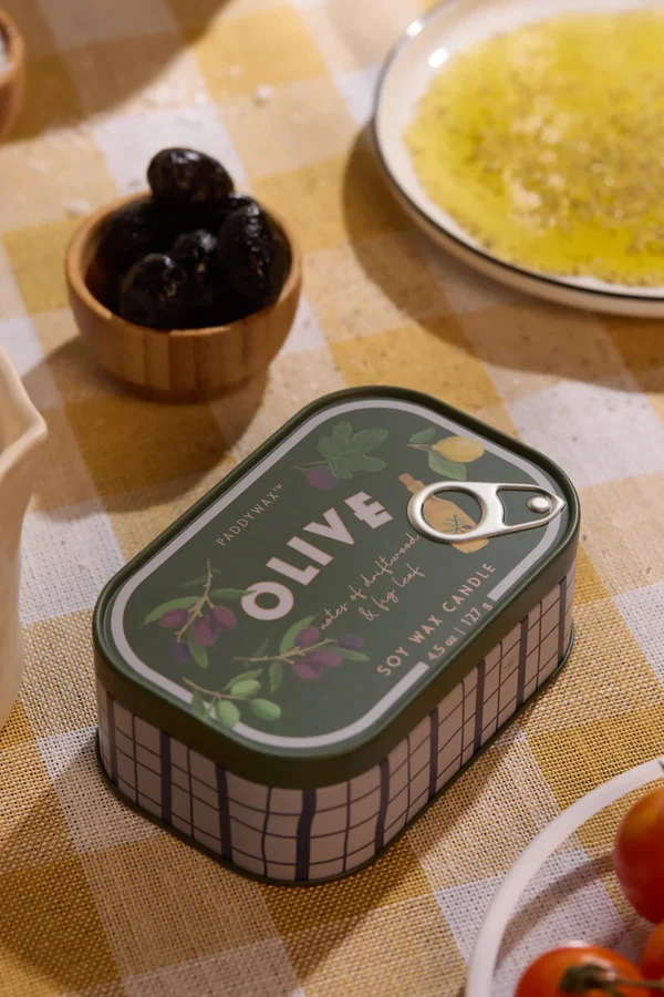 BISTRO TIN CANDLE - FIG & OLIVE - Image 2