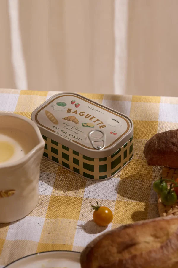 BISTRO TIN CANDLE - FRESH BAGUETTE - Image 2