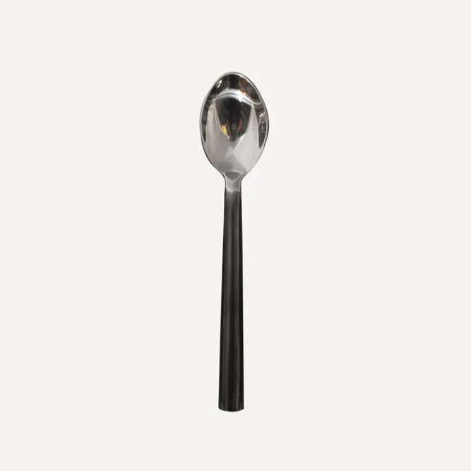 Black Handle Coffee Spoon