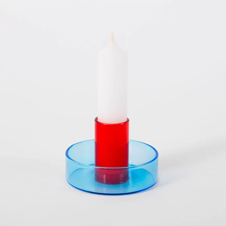 Block Duo Tone Candlestick Holder - Image 4