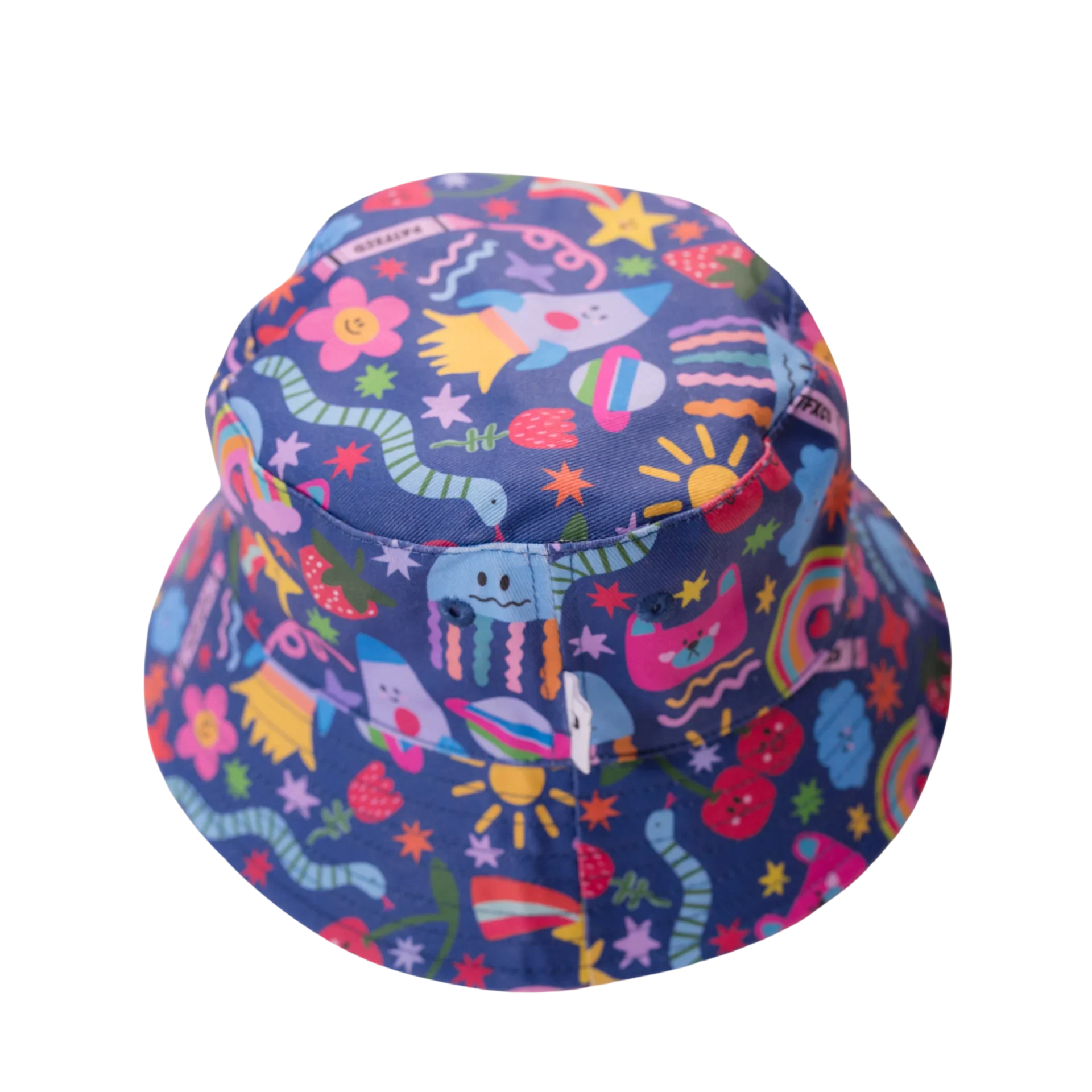 Bucket Hat - Sticker Book AOP Reversible - Image 3