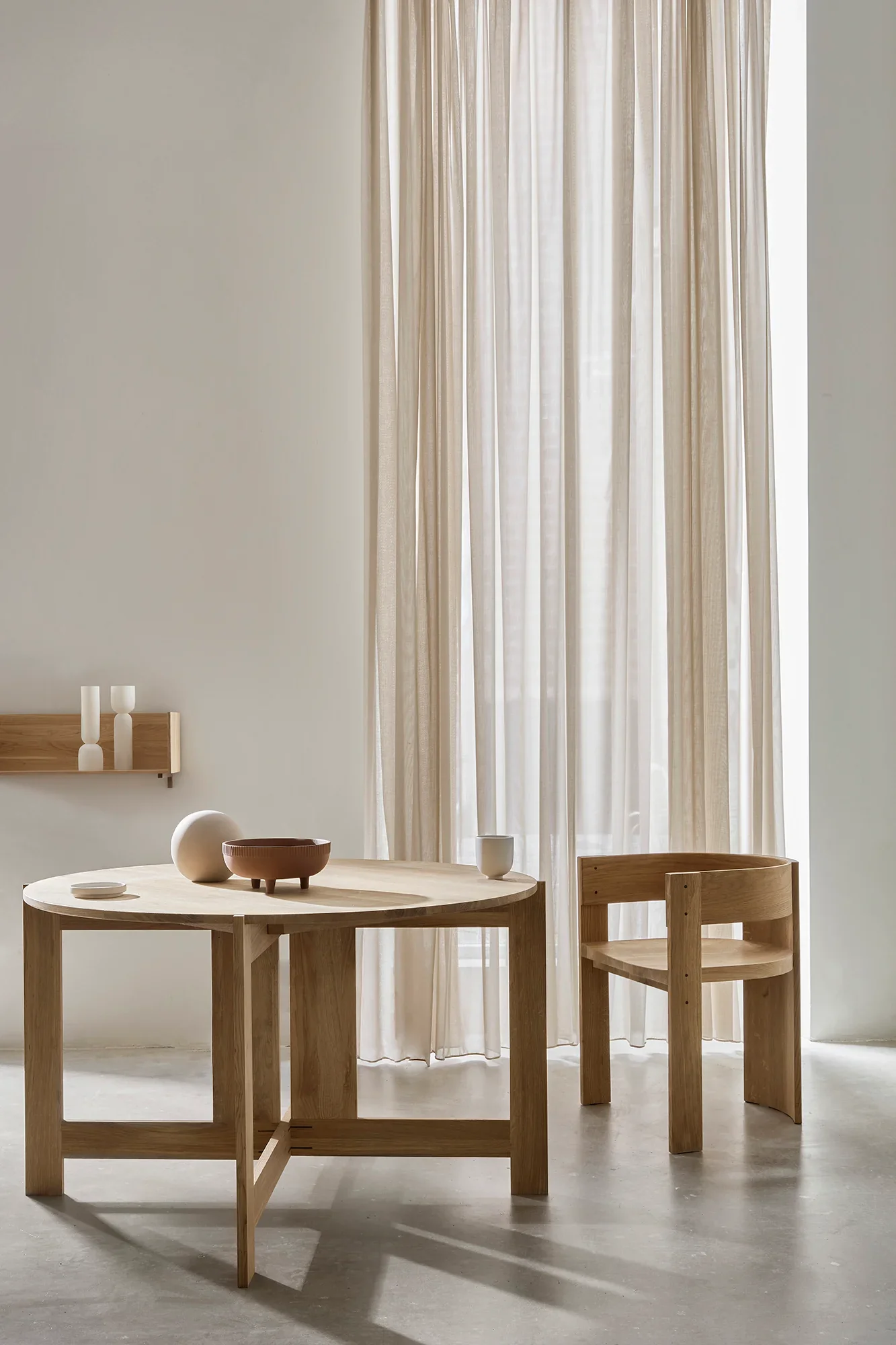 Collector Dining Table - Oiled Oak - Image 2