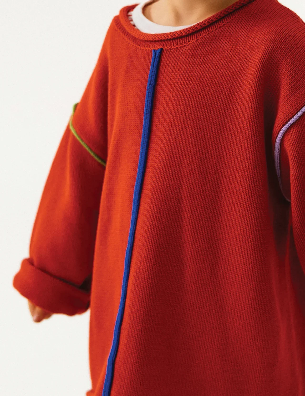 Comfy Knit - Red - Image 5
