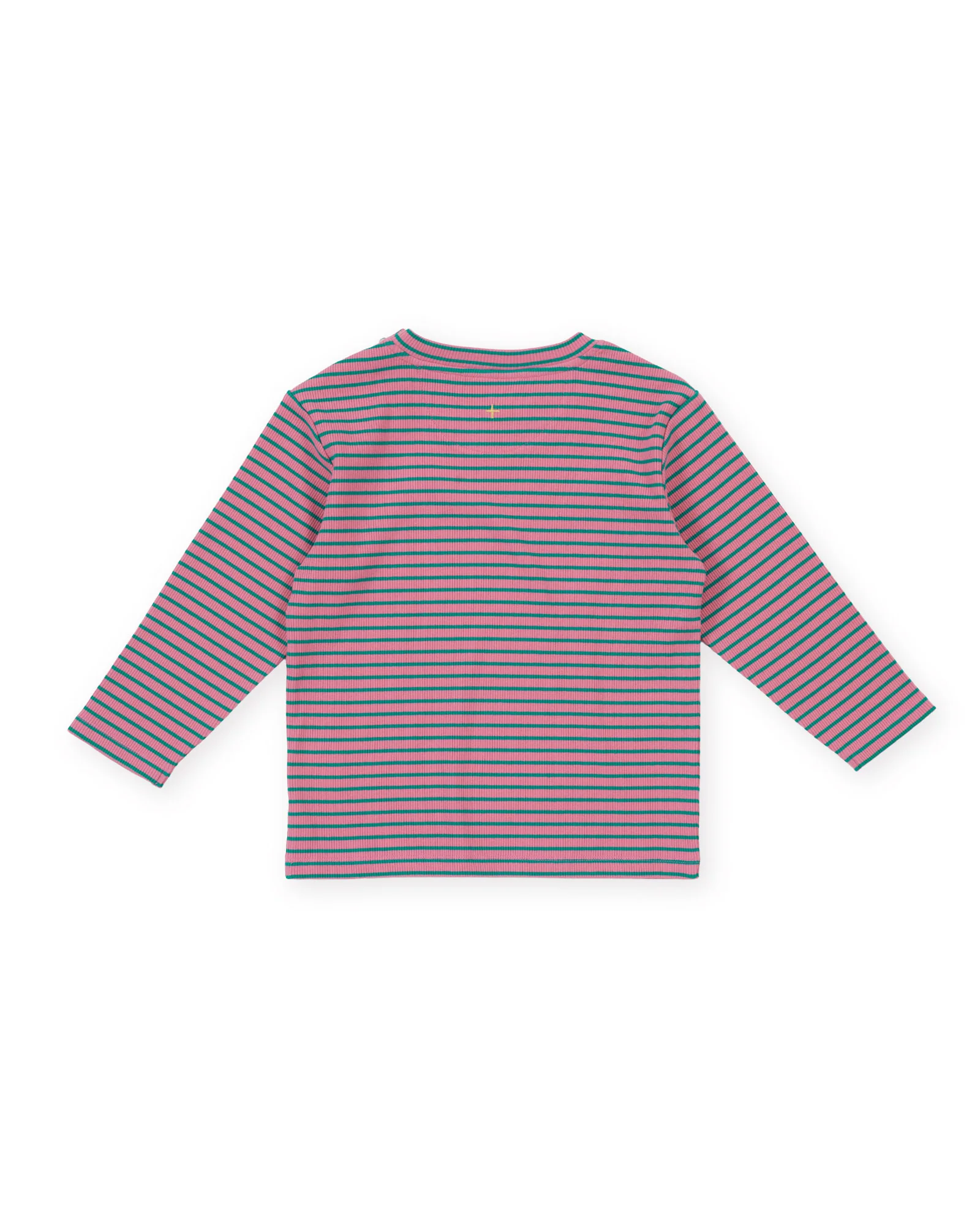 ESSENTIAL STRIPE RIB TOP PINK - Image 2