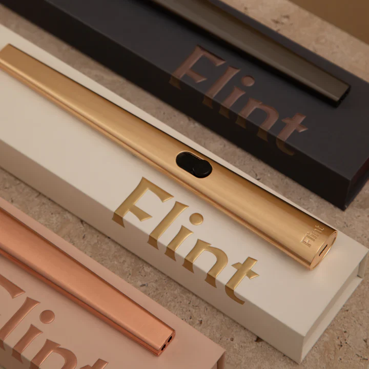 Flint Rechargeable Lighter – Gold - Image 4