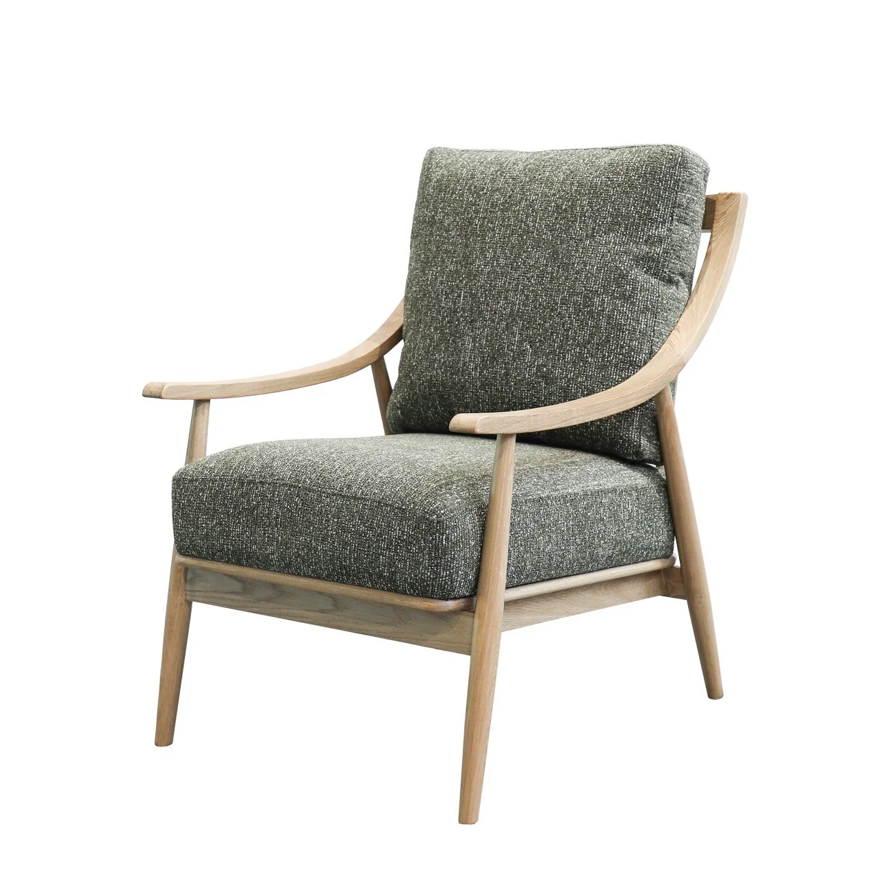 Grace Armchair - Olive - Image 2