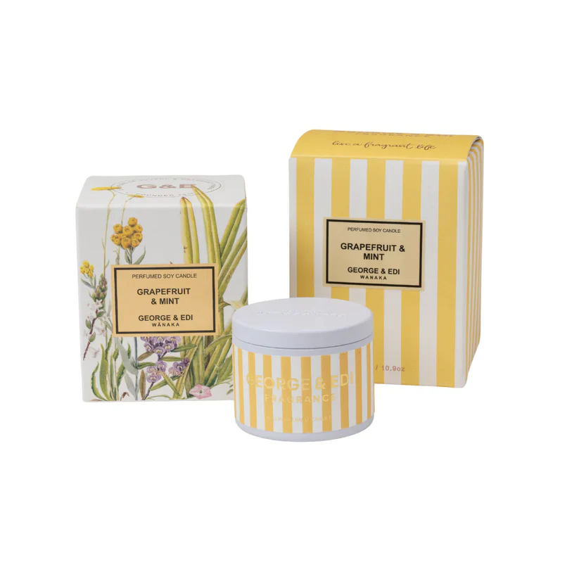 Grapefruit & Mint Candle - Image 2
