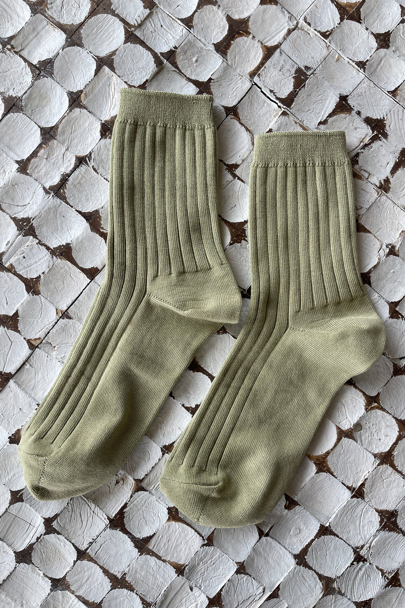 HER SOCKS - Avocado - Image 4