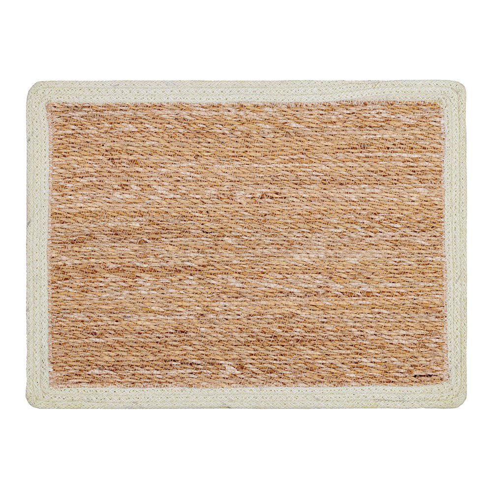JUTE RECTANGLE PLACE MAT WITH BORDER - Image 3