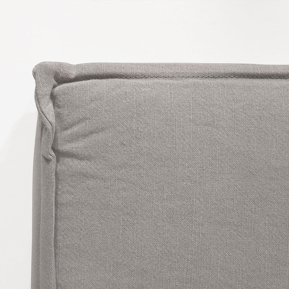 Keely Linen Headboard - Cement - Image 2