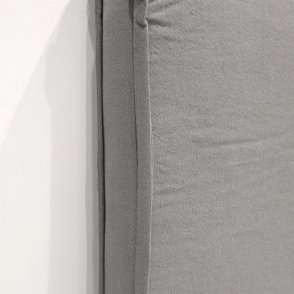 Keely Linen Headboard - Cement - Image 4