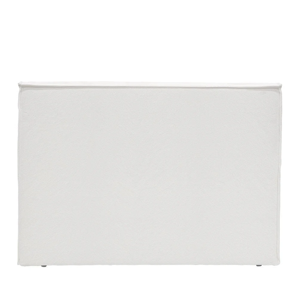 Keely Linen Headboard - White