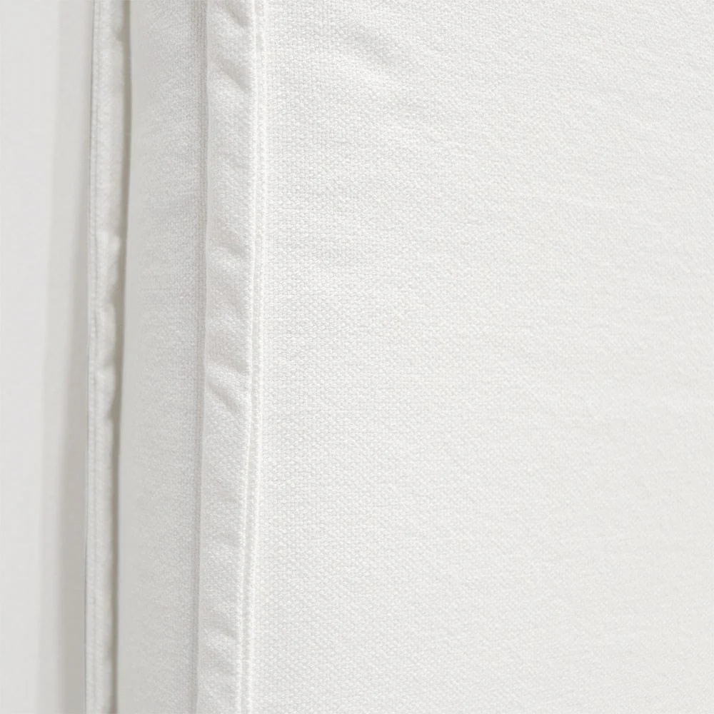 Keely Linen Headboard - White - Image 2