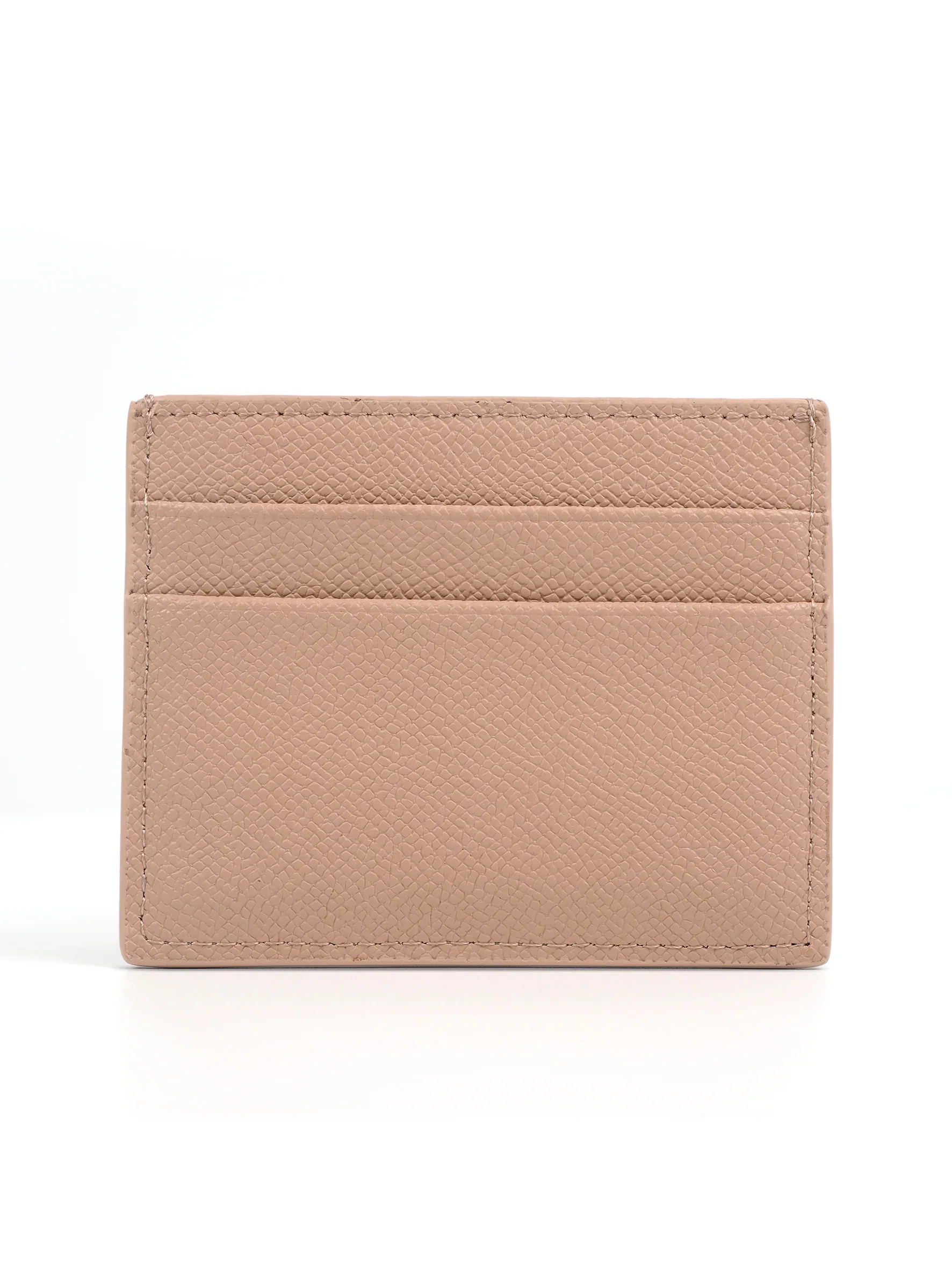 Leather Card Wallet - Latte - Image 2