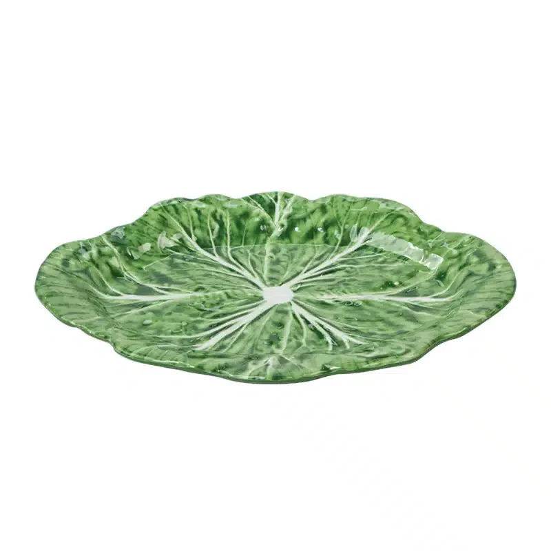 Melamine Cabbage Oval Platter  40cm