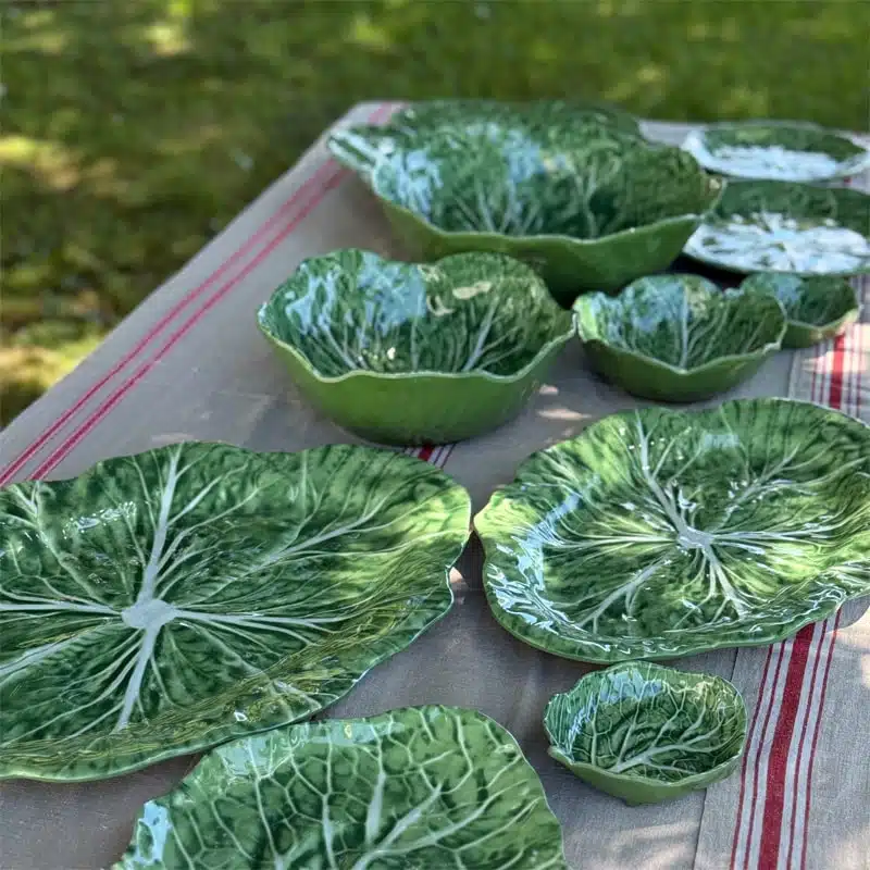 Melamine Cabbage Oval Platter  40cm - Image 3