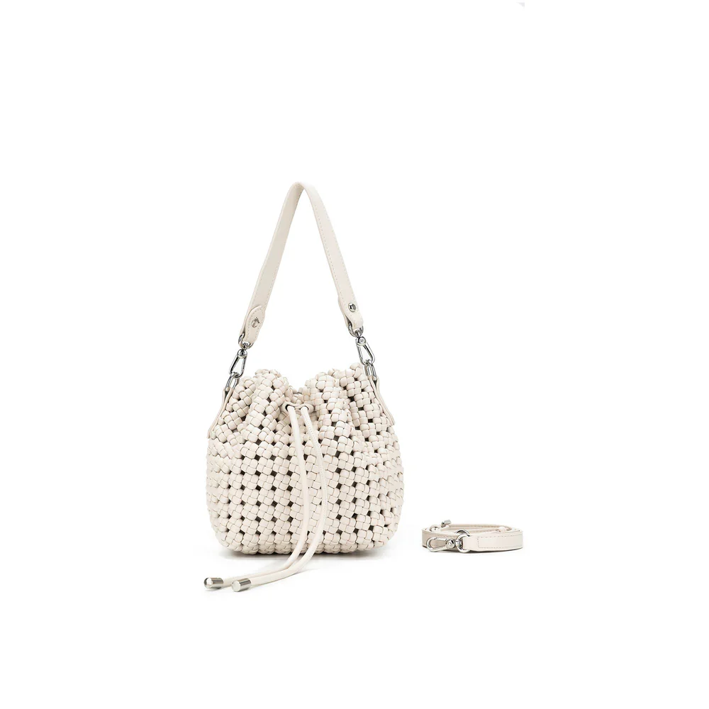 Mindy Bucket Bag - White - Image 5