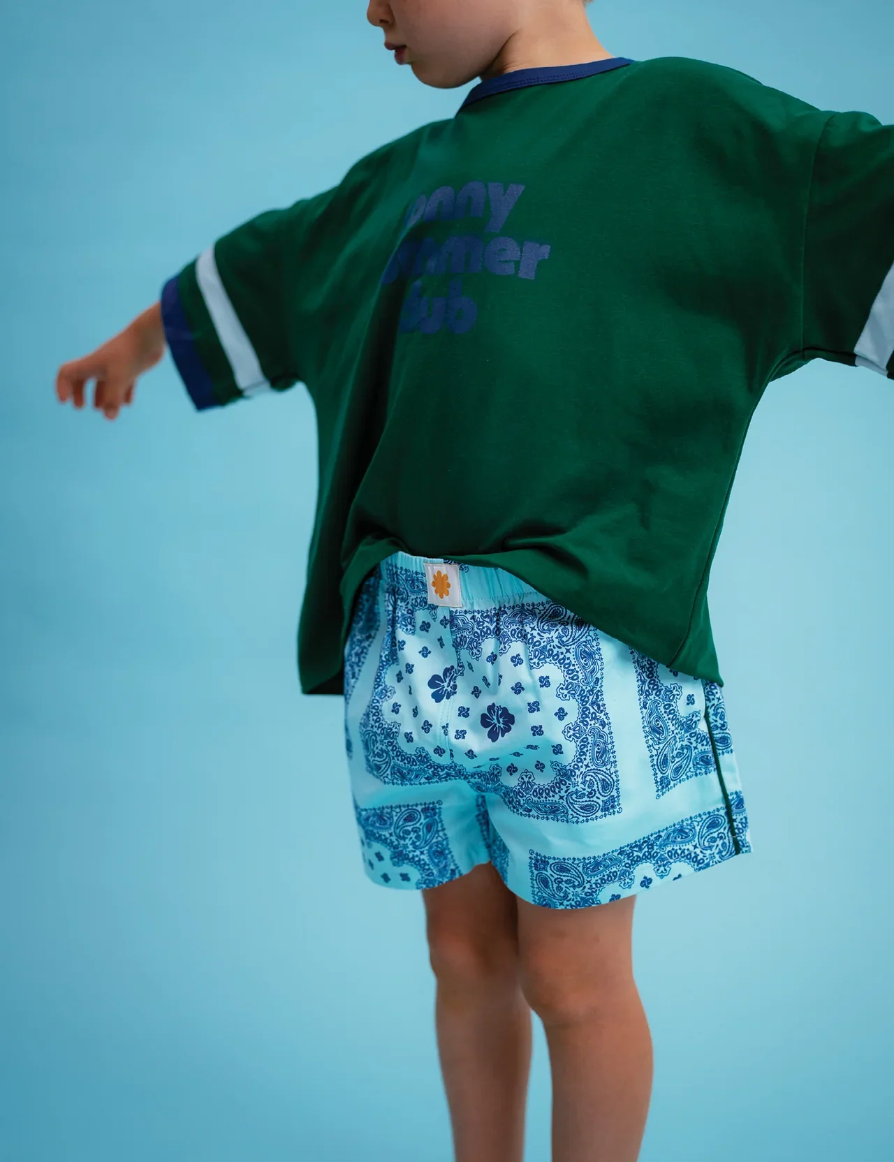 Paisley Shorties : Ocean - Image 2