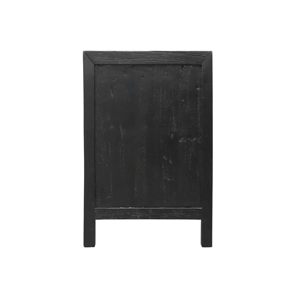 Parq Bedside Table - Black - Image 3