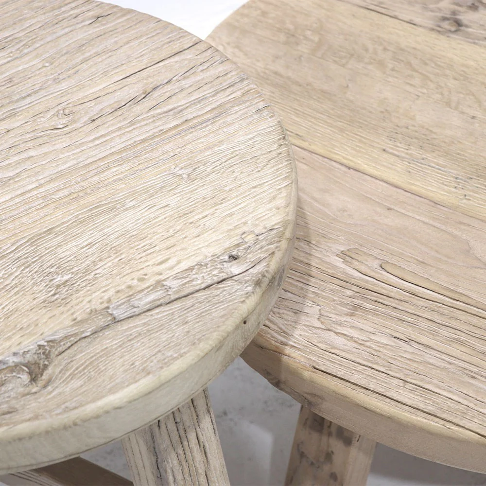 Parq Low Nesting Coffee Table - Natural - Image 2