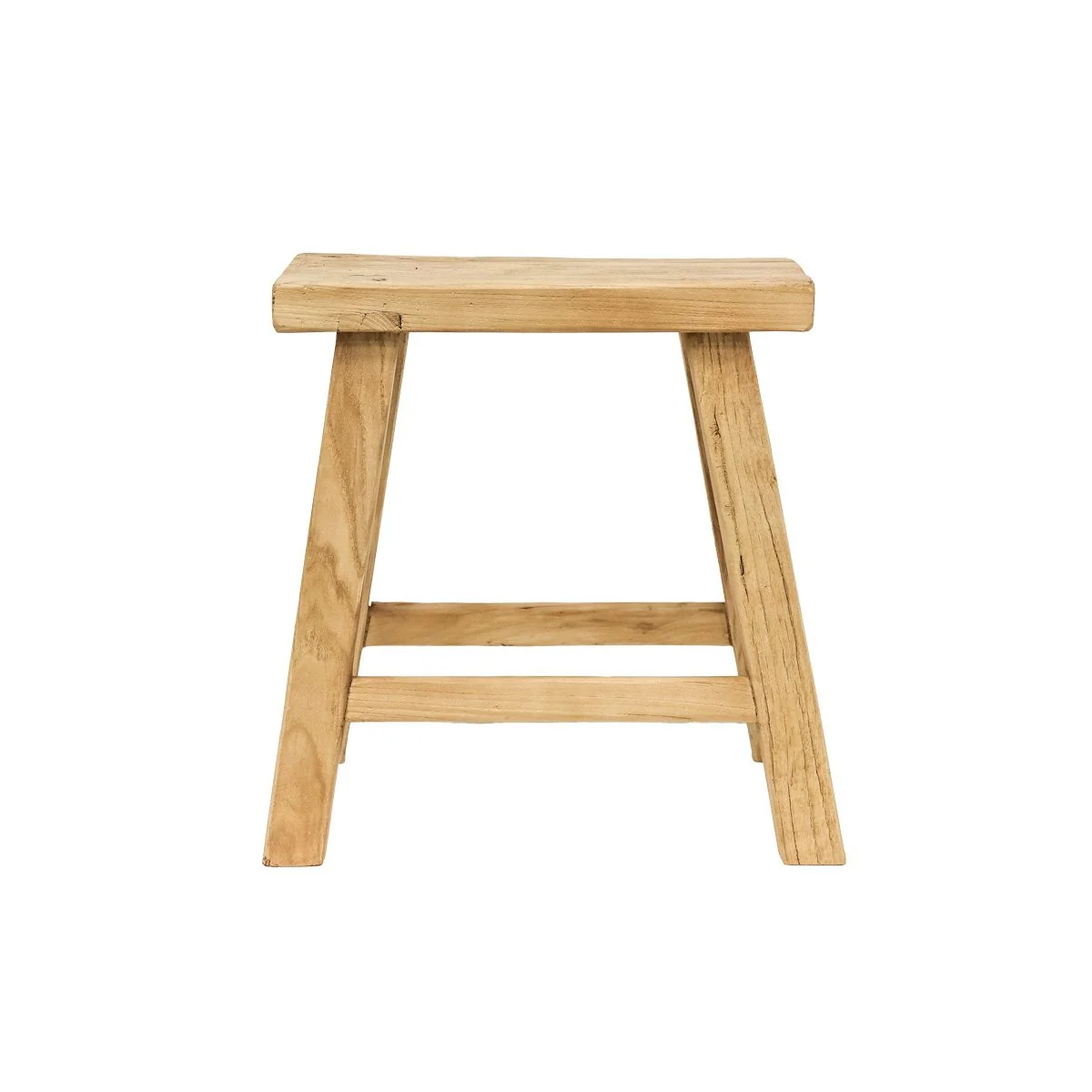 Parq Rectangle Stool - Natural