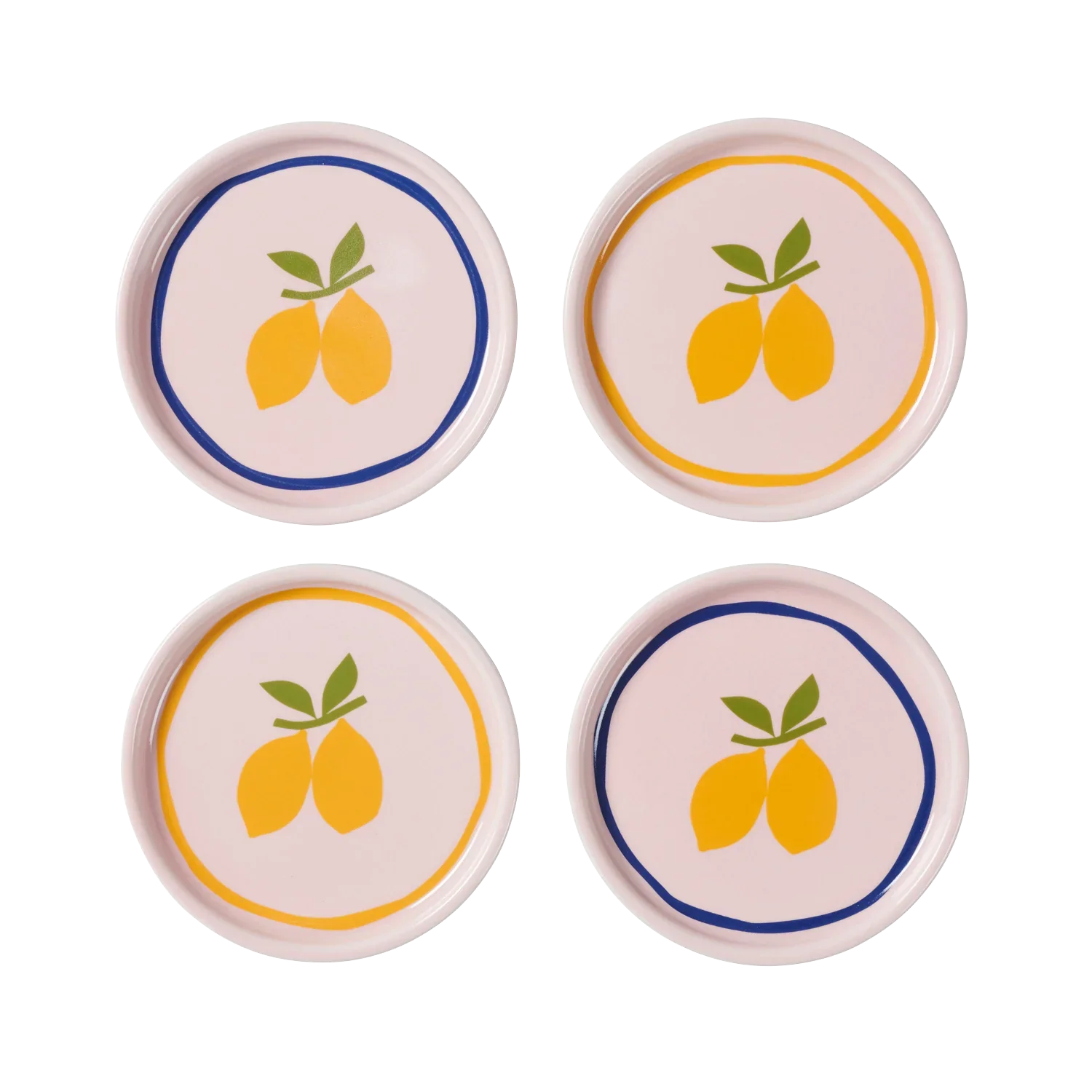 Pink Lemon Coasters