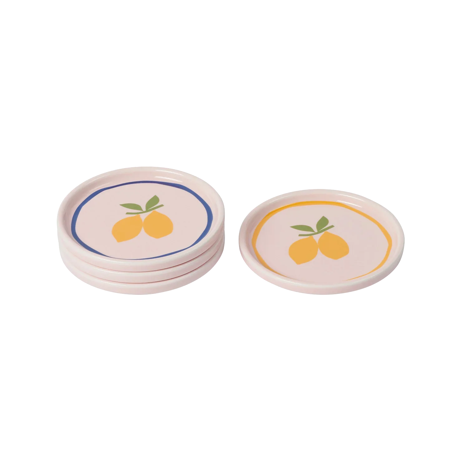 Pink Lemon Coasters - Image 2
