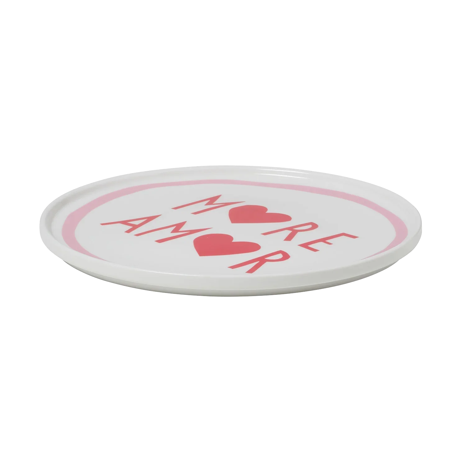 Red More Amore Plate - Image 2