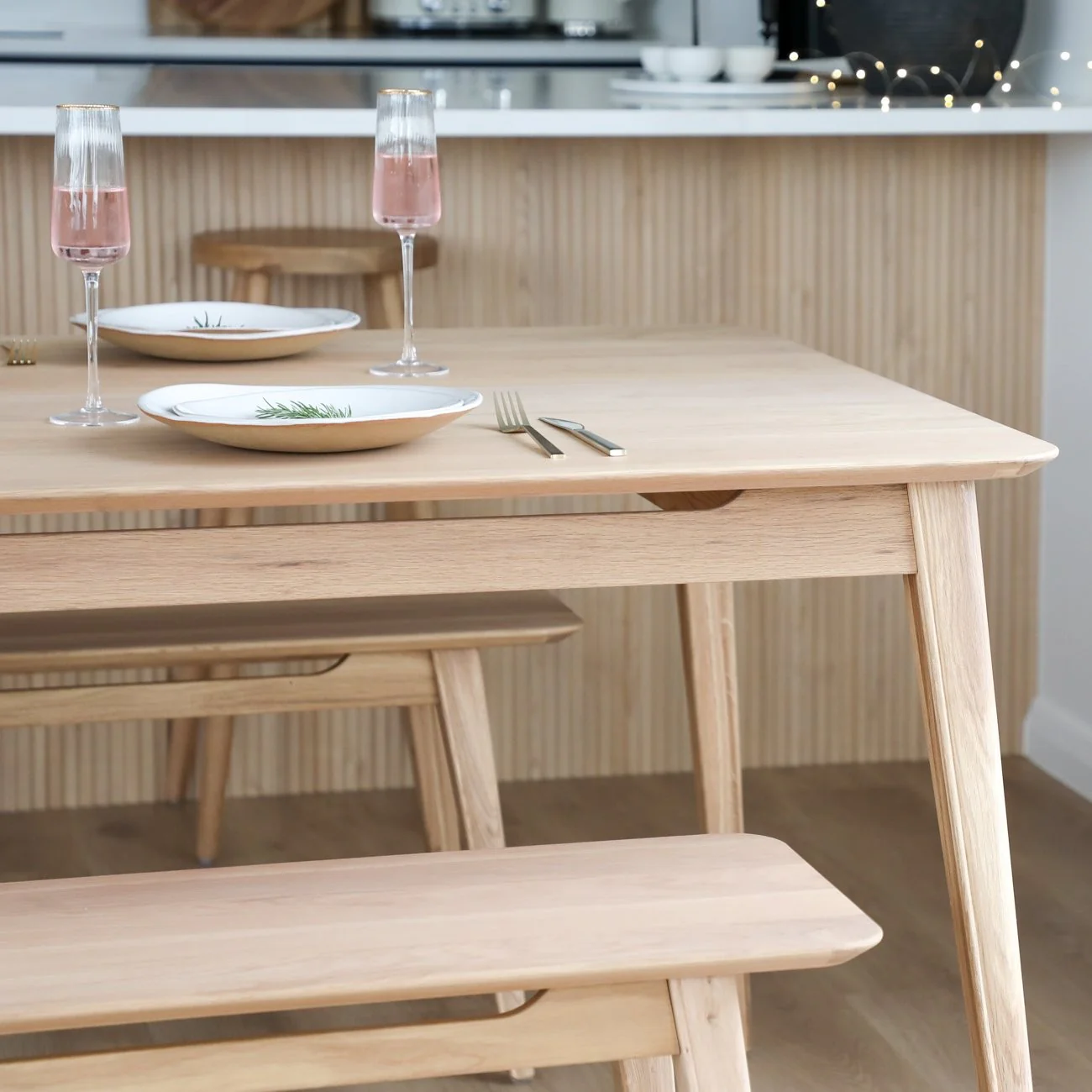 Rokke Bench - Solid Oak/Natural - Image 4