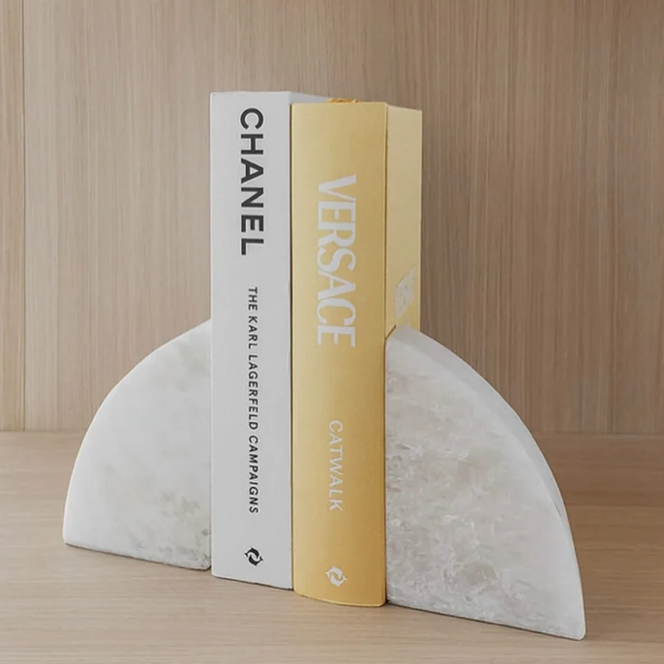 Rounded Stone Bookend - Image 2