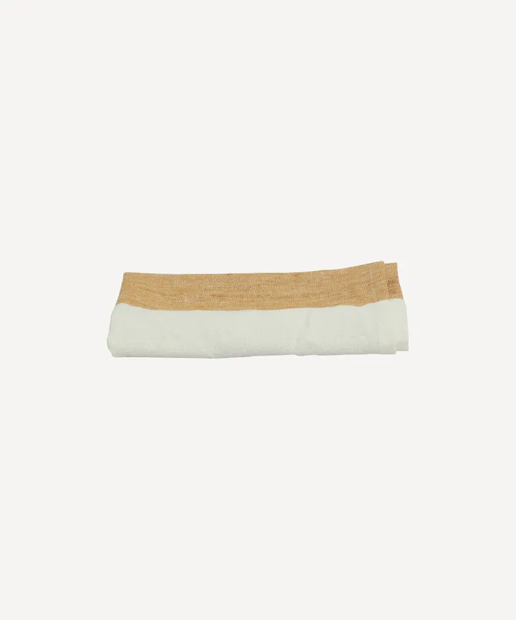 Stripe Napkin Rust 4PK - Image 2