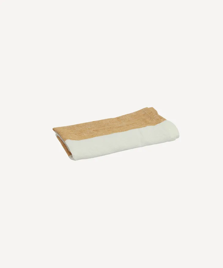 Stripe Napkin Rust 4PK - Image 3