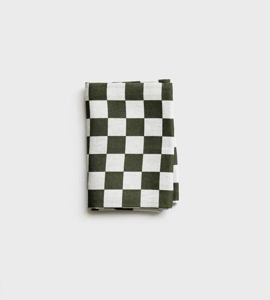 Tea Towel | Micro Checkers - Image 2
