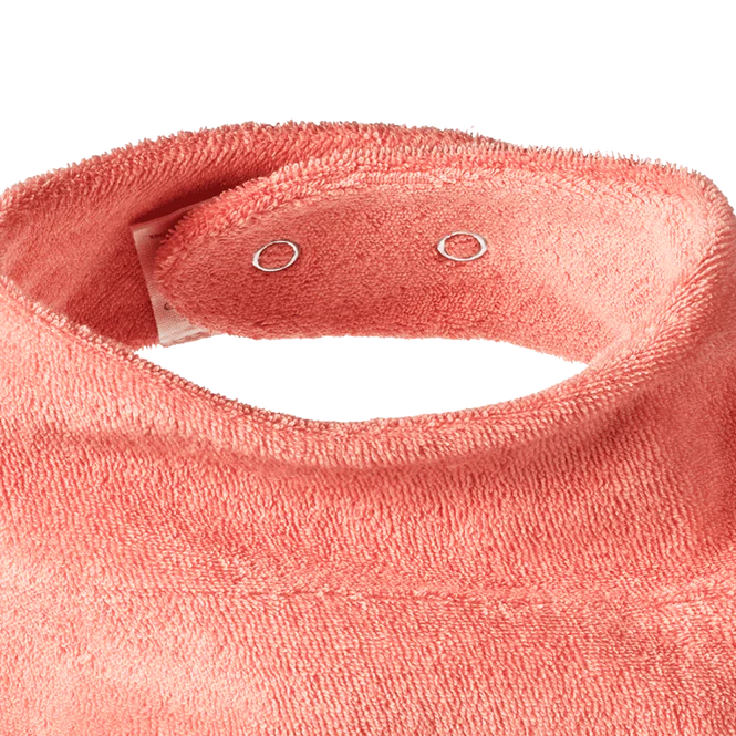 Terry Triangle Bib - Peony - Image 3