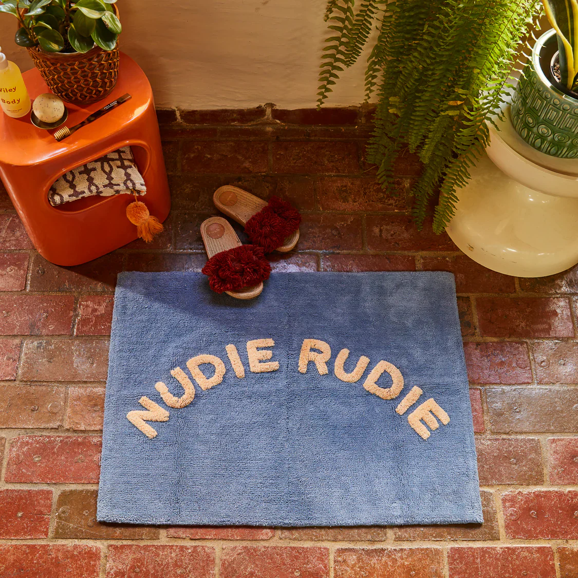 Tula Nudie Bath Mat - Cornflower - Image 3