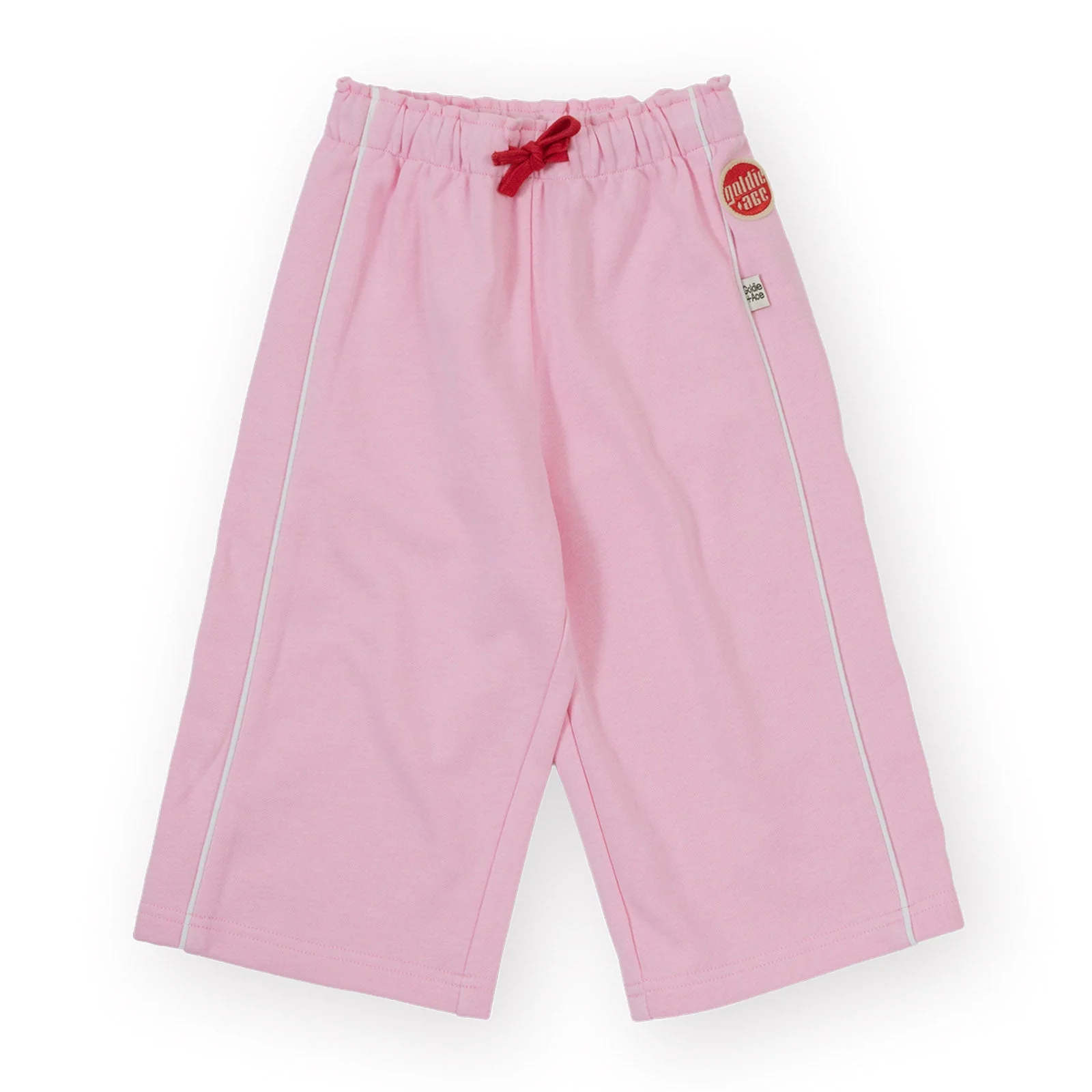 WIDE LEG PIPED SWEATPANTS